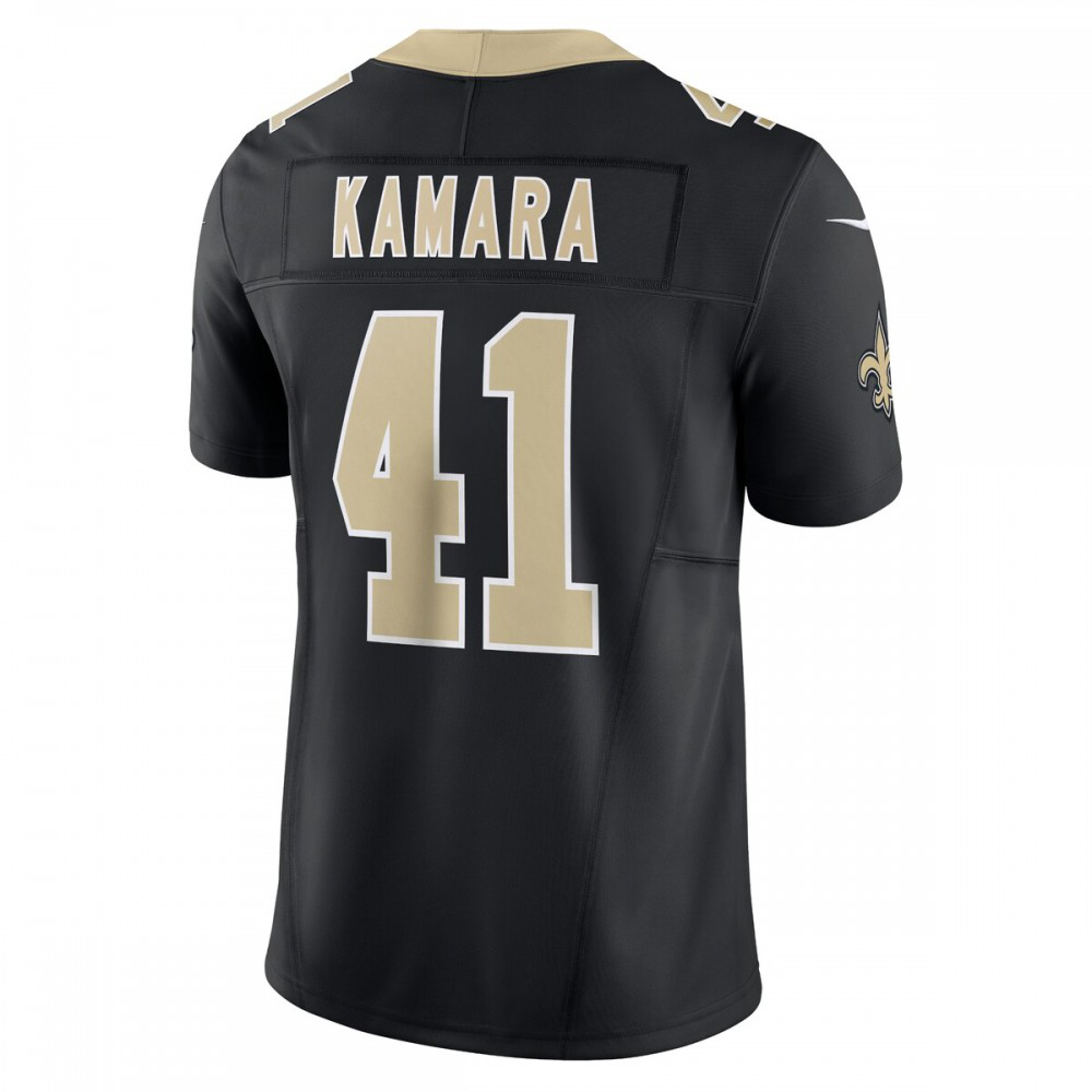 Alvin Kamara New Orleans Saints Nike Vapor F.U.S.E. Limited Jersey - Black-GridironStore